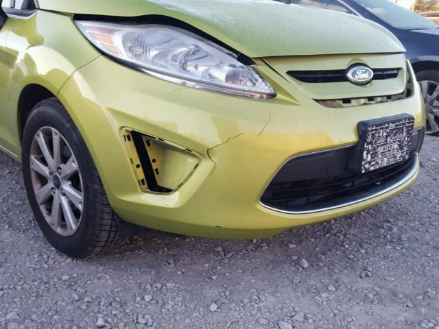 3FADP4EJ4BM132237 - 2011 FORD FIESTA SE GREEN photo 9