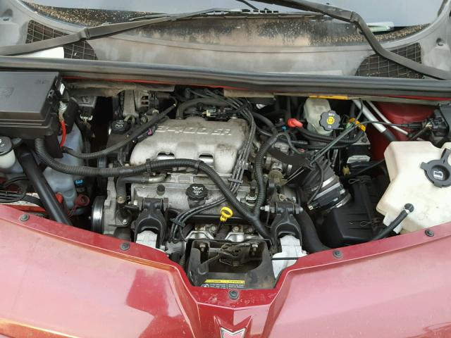 3G7DA03EX5S531288 - 2005 PONTIAC AZTEK RED photo 7