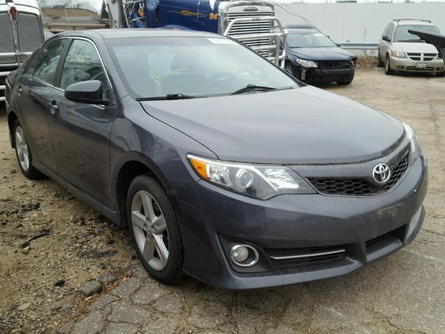 4T1BF1FK7CU101552 - 2012 TOYOTA CAMRY BASE GRAY photo 1