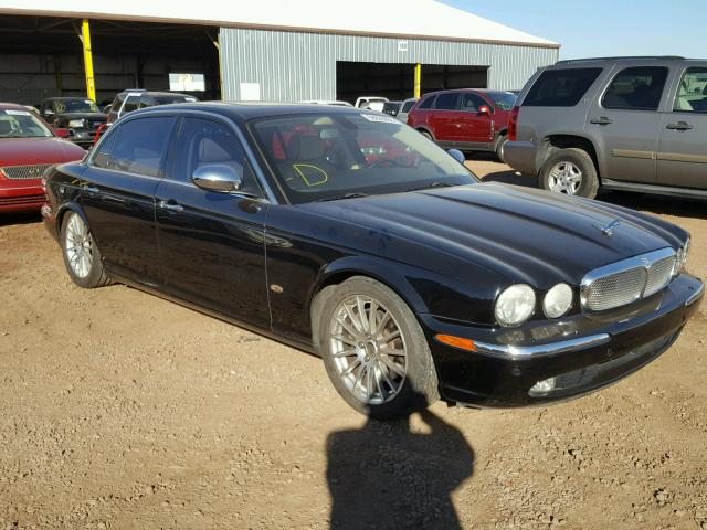 SAJWA79B67SH17915 - 2007 JAGUAR XJ8 L BLACK photo 1