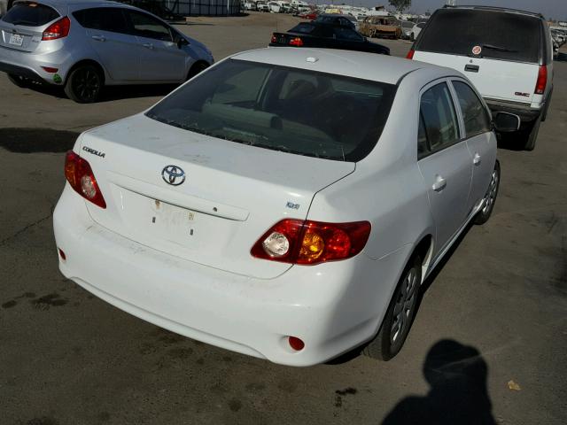 2T1BU4EE7AC413047 - 2010 TOYOTA COROLLA BA WHITE photo 4