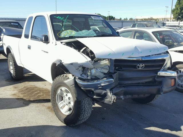 4TASN92N4XZ533039 - 1999 TOYOTA TACOMA XTR WHITE photo 1