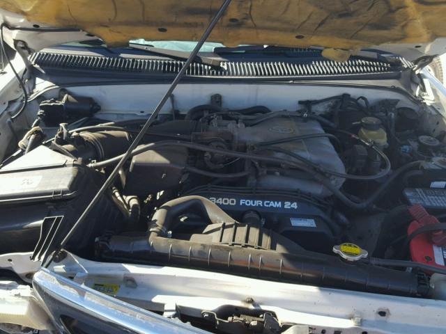 4TASN92N4XZ533039 - 1999 TOYOTA TACOMA XTR WHITE photo 7