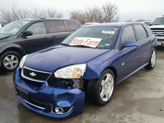 1G1ZW63196F143105 - 2006 CHEVROLET MALIBU MAX 蓝色 照片 2