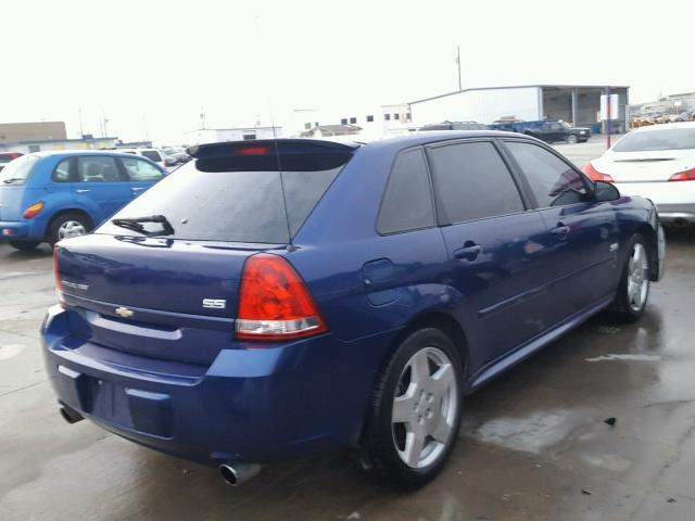 1G1ZW63196F143105 - 2006 CHEVROLET MALIBU MAX 蓝色 照片 4