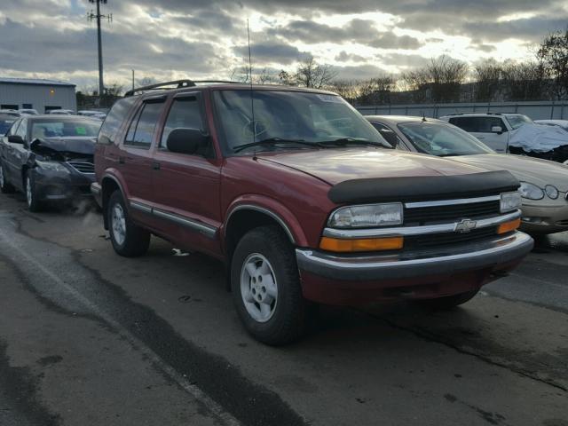 1GNDT13W2X2179159 - 1999 CHEVROLET BLAZER RED photo 1