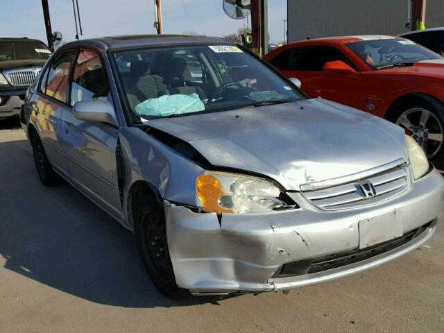 2HGES26733H588798 - 2003 HONDA CIVIC EX SILVER photo 1