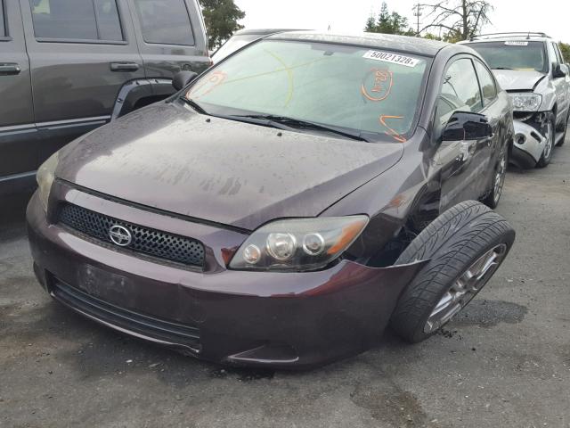 JTKDE167290281687 - 2009 TOYOTA SCION TC 紫色 照片 2
