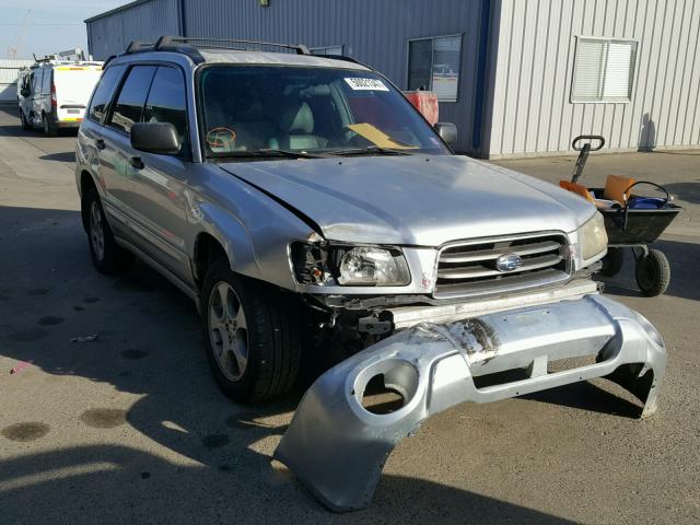 JF1SG65693H758886 - 2003 SUBARU FORESTER 2 SILVER photo 1