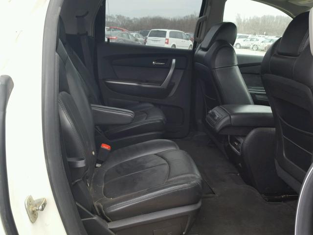 1GKEV33748J162824 - 2008 GMC ACADIA SLT თეთრი ფოტო 6