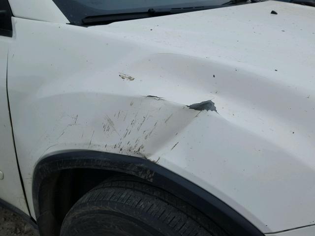 1GKEV33748J162824 - 2008 GMC ACADIA SLT თეთრი ფოტო 9