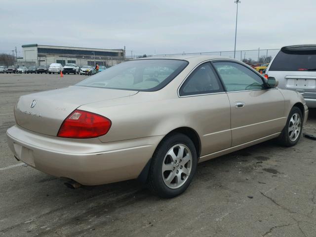 19UYA42441A008851 - 2001 ACURA 2.2 CL GOLD photo 4