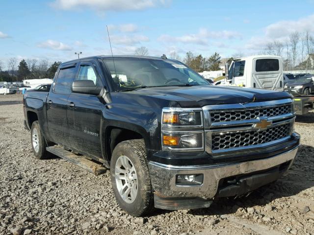 3GCUKREC0EG508961 - 2014 CHEVROLET SILVERADO BLACK photo 1