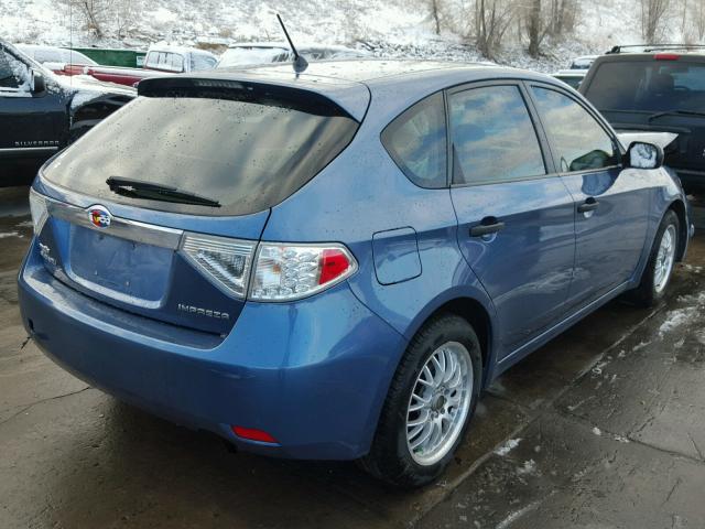 JF1GH61648H830058 - 2008 SUBARU IMPREZA 2. BLUE photo 4