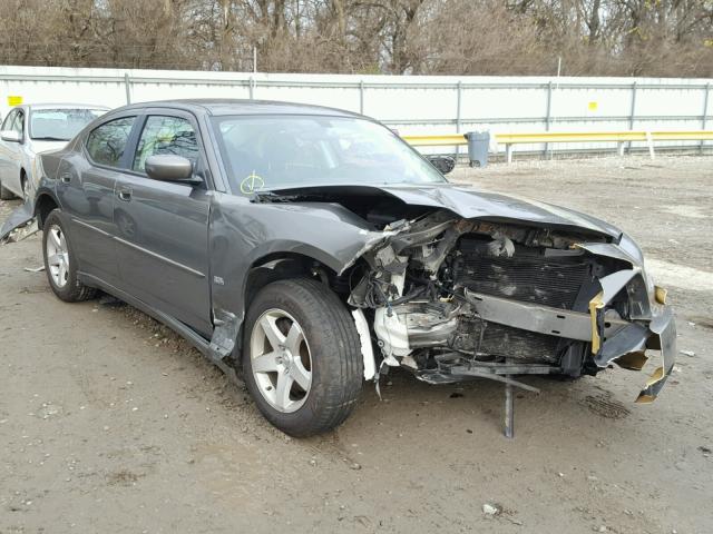 2B3CA3CV9AH124348 - 2010 DODGE CHARGER SX GRAY photo 1