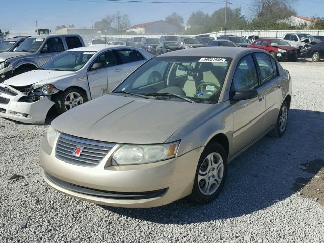 1G8AJ52F55Z134743 - 2005 SATURN ION LEVEL GOLD photo 2