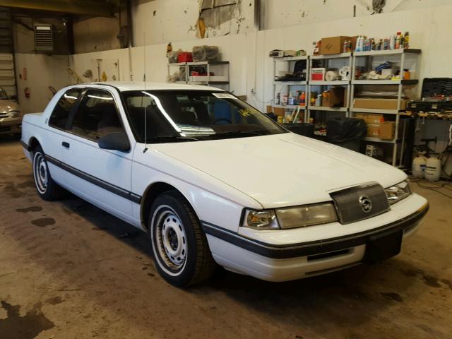 1MEPM6049KH644205 - 1989 MERCURY COUGAR LS WHITE photo 1