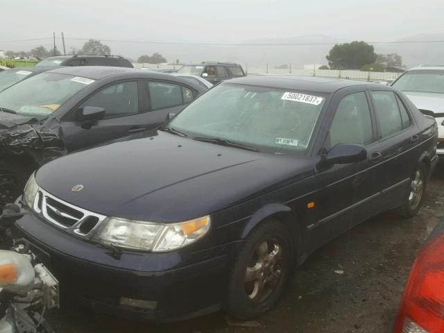 YS3EF48Z6Y3048717 - 2000 SAAB 9-5 BLUE photo 2