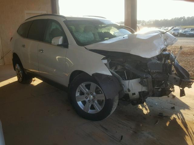 1GNKRJED0CJ189478 - 2012 CHEVROLET TRAVERSE L WHITE photo 1