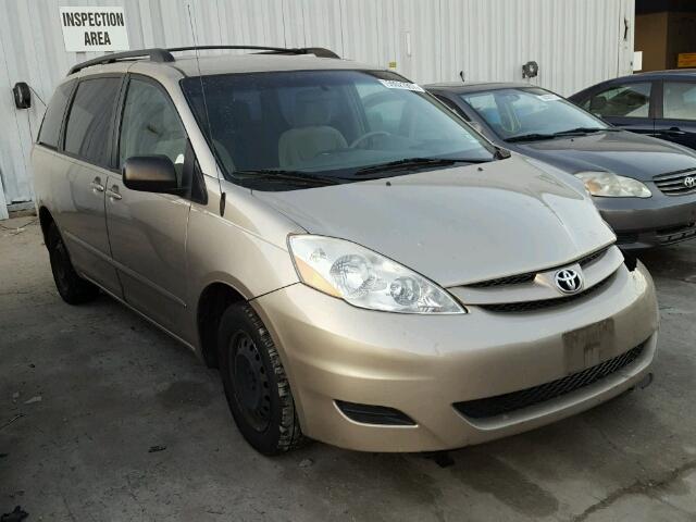 5TDZK23C28S121625 - 2008 TOYOTA SIENNA CE GOLD photo 1