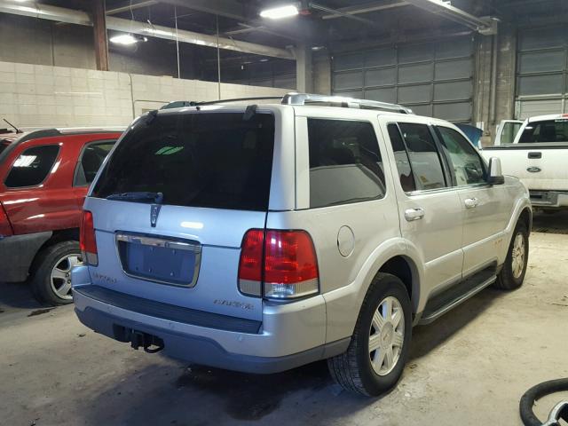 5LMEU78HX3ZJ08986 - 2003 LINCOLN AVIATOR 银色 照片 4