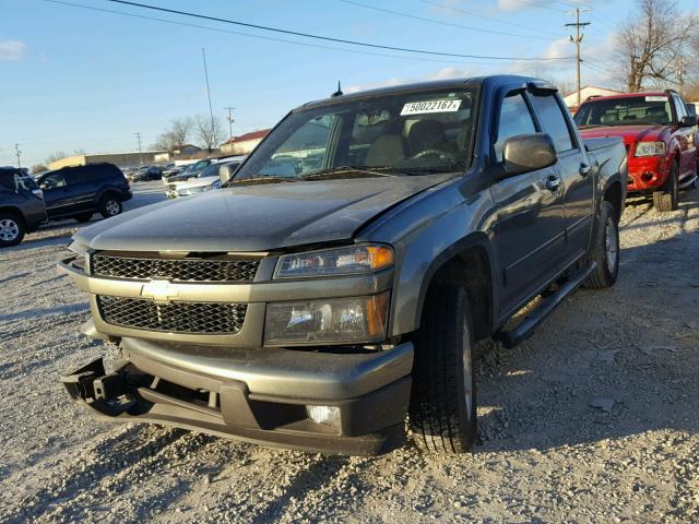 1GCDSCDE9A8140778 - 2010 CHEVROLET COLORADO L GRAY photo 2