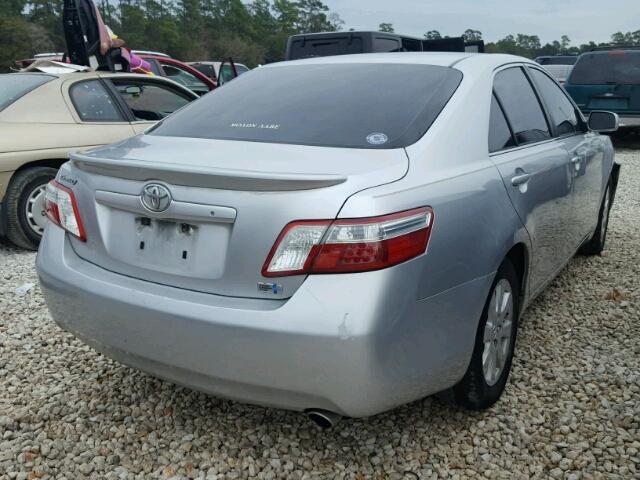 JTNBB46K873027194 - 2007 TOYOTA CAMRY NEW SILVER photo 4