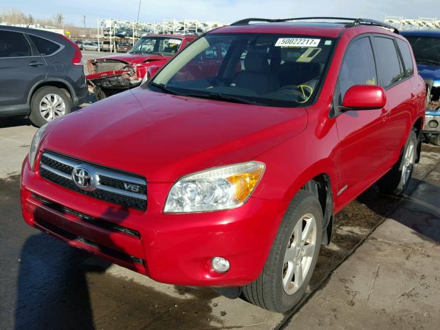 JTMBK31V865009927 - 2006 TOYOTA RAV4 LIMIT RED photo 2