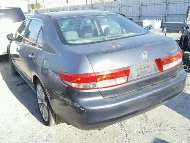 1HGCM66553A072285 - 2003 HONDA ACCORD EX GRAY photo 3