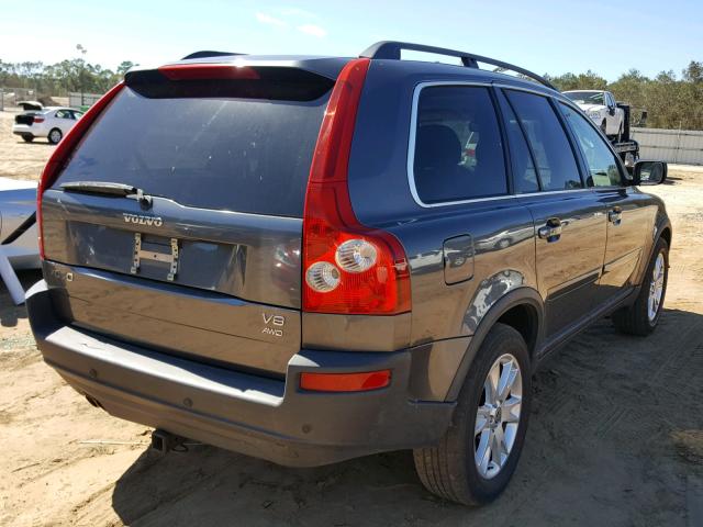 YV1CZ852151180113 - 2005 VOLVO XC90 V8 GRAY photo 4