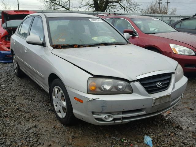 KMHDN46D46U337403 - 2006 HYUNDAI ELANTRA GL SILVER photo 1