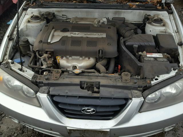 KMHDN46D46U337403 - 2006 HYUNDAI ELANTRA GL SILVER photo 7