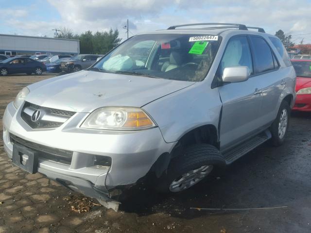 2HNYD18916H507956 - 2006 ACURA MDX TOURIN GRAY photo 2