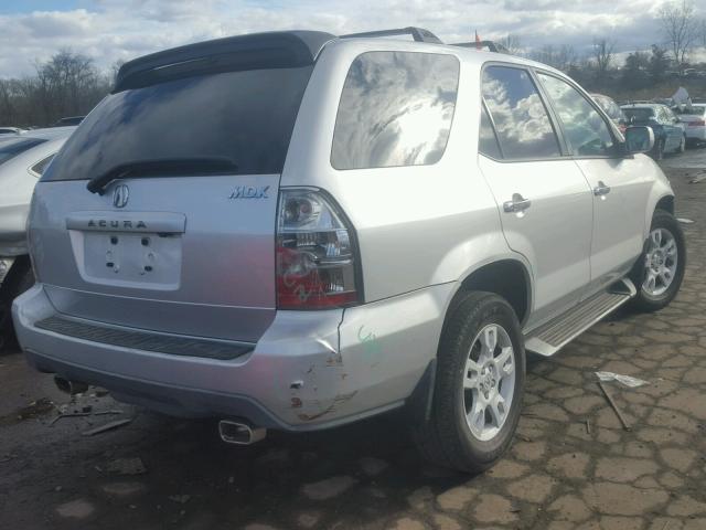 2HNYD18916H507956 - 2006 ACURA MDX TOURIN GRAY photo 4