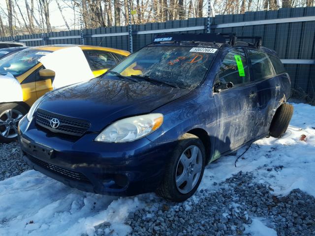 2T1LR32EX6C563455 - 2006 TOYOTA COROLLA MA BLUE photo 2