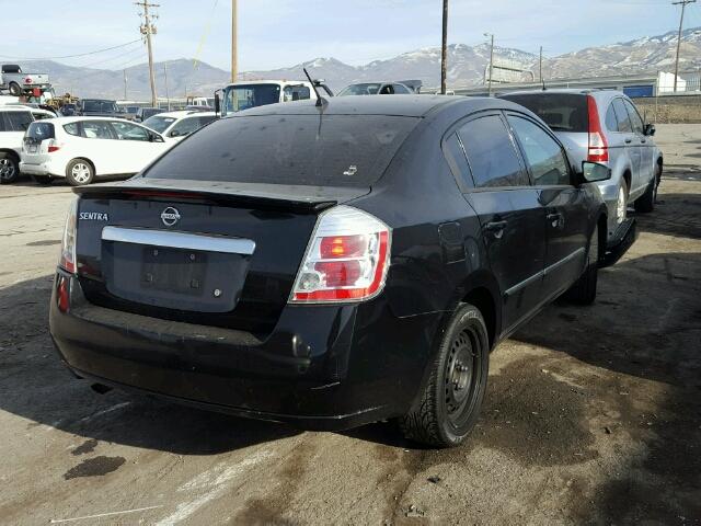 3N1AB6AP7BL682106 - 2011 NISSAN SENTRA 2.0 BLACK photo 4