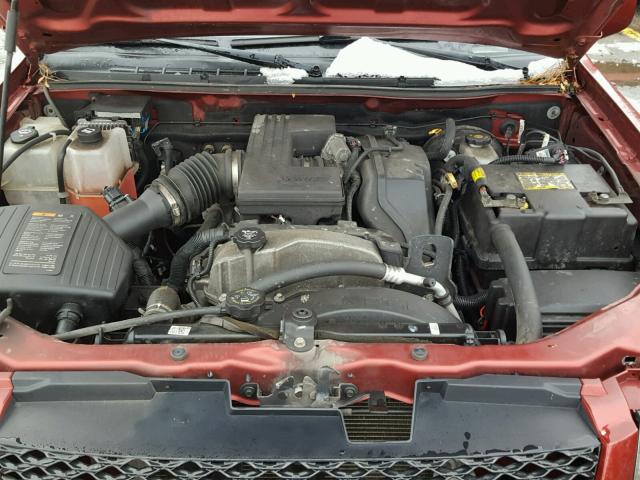 1GCESCDEXA8144214 - 2010 CHEVROLET COLORADO L RED photo 7