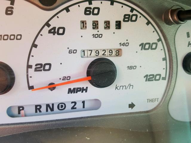 1FMZU67E93UC14476 - 2003 FORD EXPLORER S BLUE photo 8