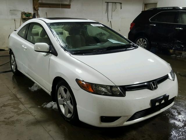 2HGFG12817H510010 - 2007 HONDA CIVIC EX თეთრი ფოტო 1