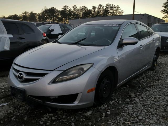 1YVHZ8BH9B5M06613 - 2011 MAZDA 6 I SILVER photo 2