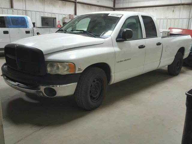 3D7KA28673G788713 - 2003 DODGE RAM 2500 S WHITE photo 2