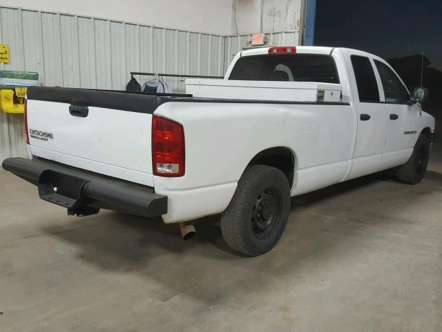 3D7KA28673G788713 - 2003 DODGE RAM 2500 S WHITE photo 4