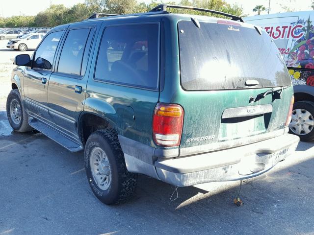 1FMZU83P0YZC33754 - 2000 FORD EXPLORER X GREEN photo 3