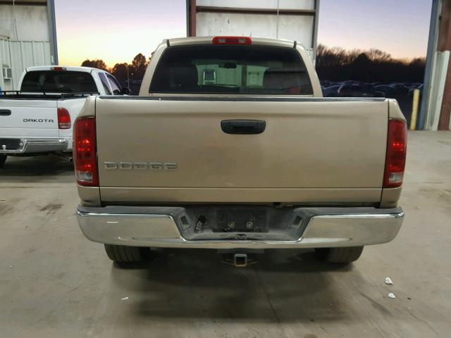 1D7HA16N63J653770 - 2003 DODGE RAM 1500 S BEIGE photo 6