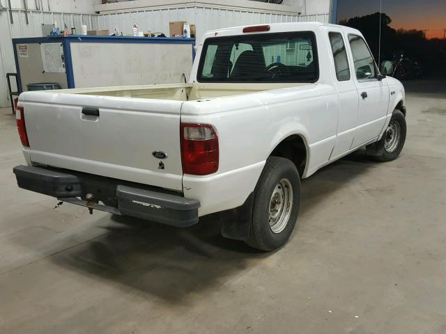 1FTYR14V01PB21835 - 2001 FORD RANGER SUP WHITE photo 4