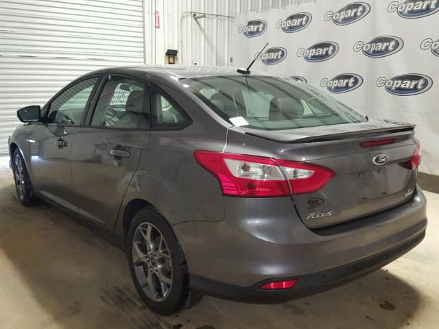 1FADP3F25DL205220 - 2013 FORD FOCUS SE CHARCOAL photo 3