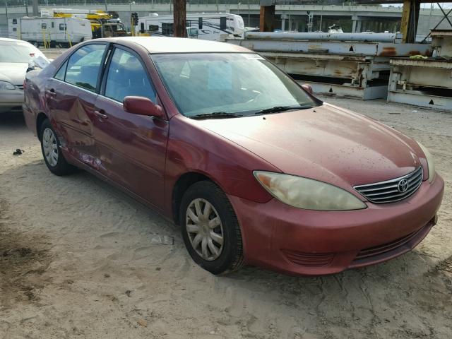4T1BE32K25U407369 - 2005 TOYOTA CAMRY LE ბურგუნდია ფოტო 1