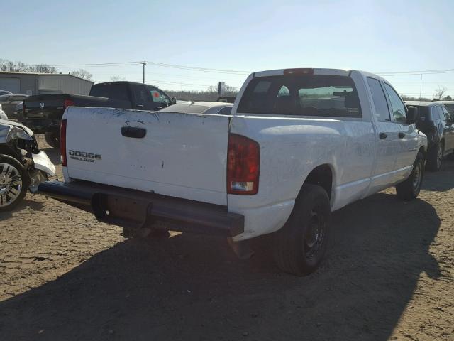 3D7KA28653G788712 - 2003 DODGE RAM 2500 S WHITE photo 4