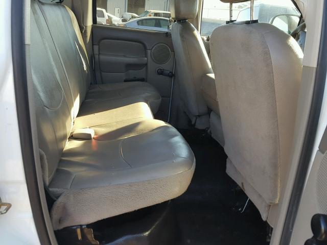 3D7KA28653G788712 - 2003 DODGE RAM 2500 S WHITE photo 6