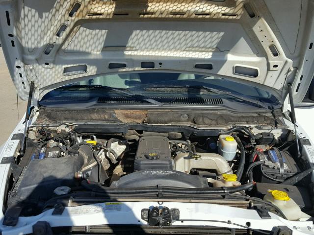 3D7KA28653G788712 - 2003 DODGE RAM 2500 S WHITE photo 7